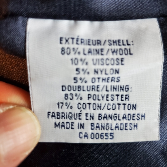 Reitman's Navy Blue Peacoat - Picture 2 of 4